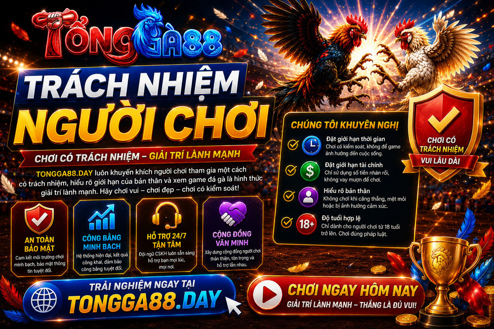Trách Nhiệm Người Chơi - TỔNG GÀ 88