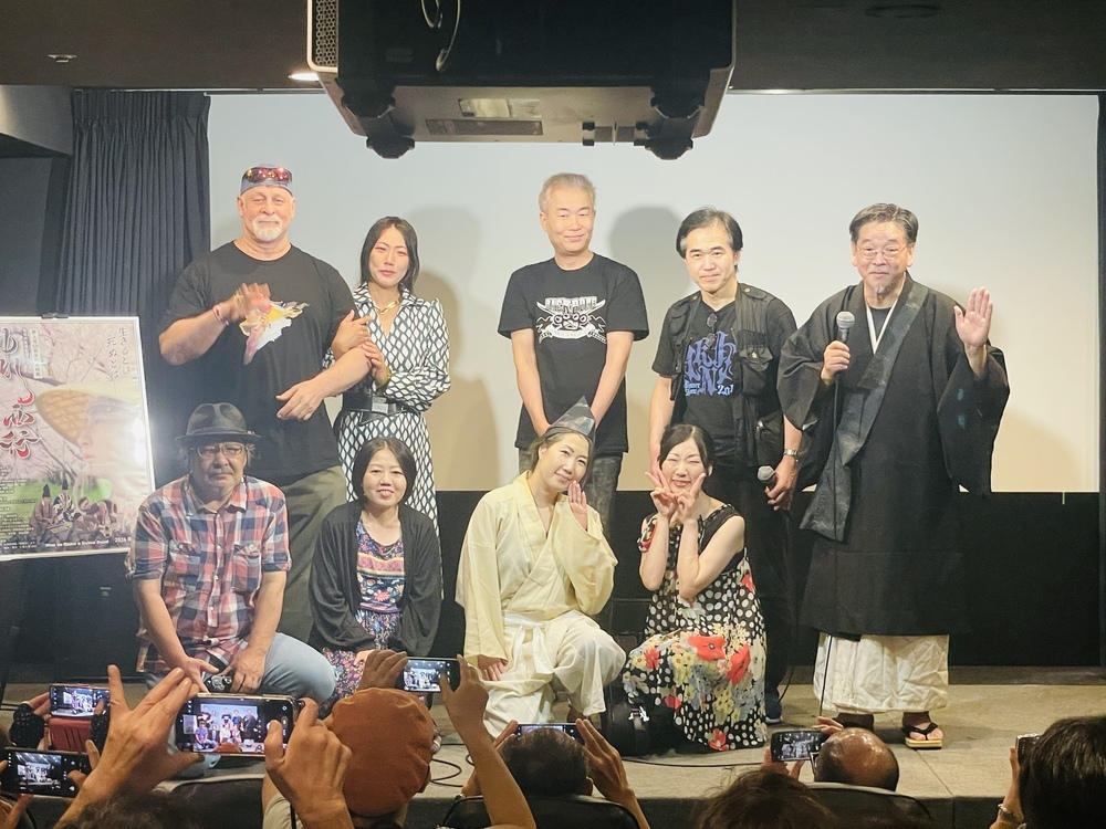 「ゆれる西行」プレミア試写会 有難う御座いました