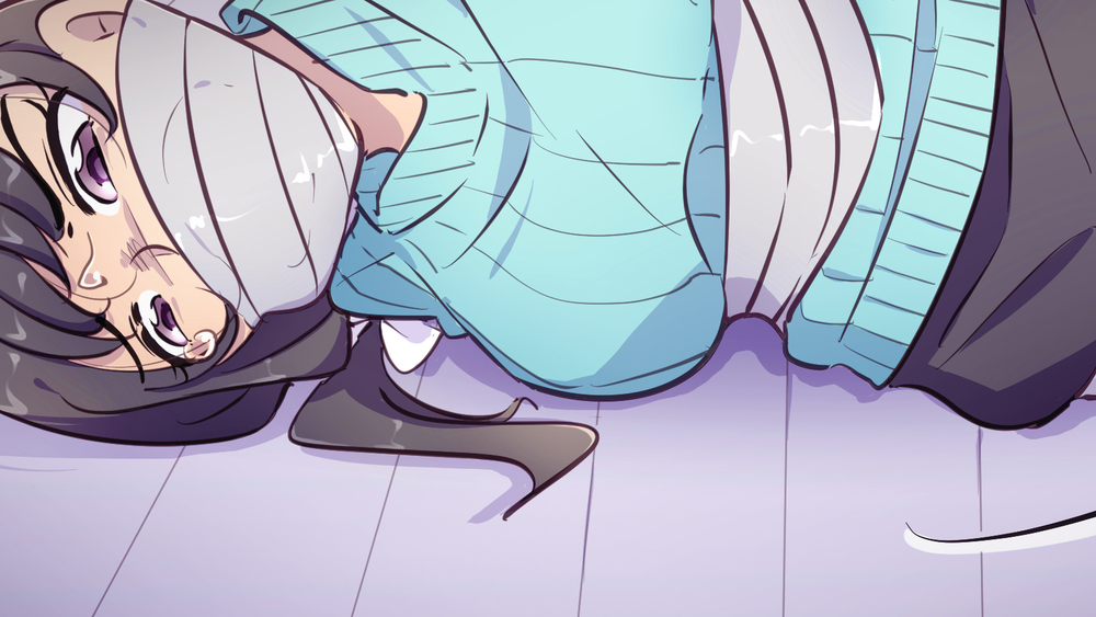 緑セーターの奥様