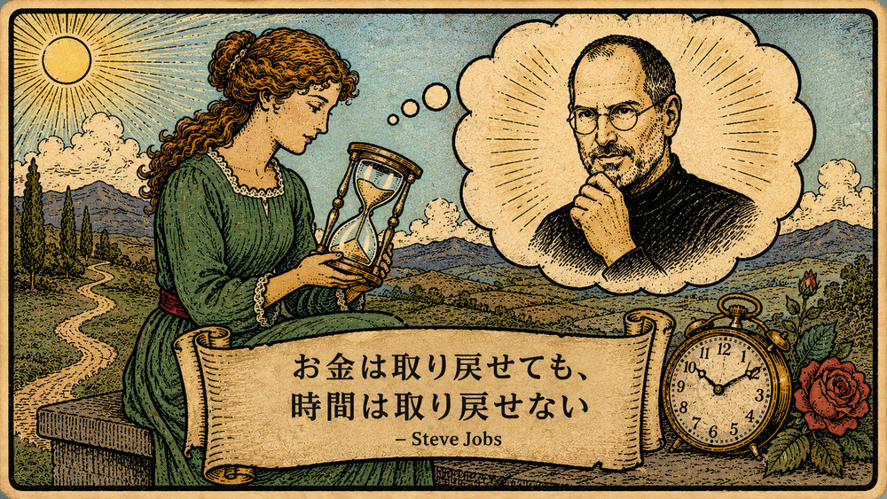 スティーブ・ジョブズの言葉が、心に響く