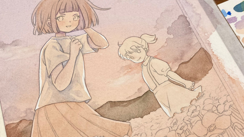 【創作日記】空を描くのが大好きです