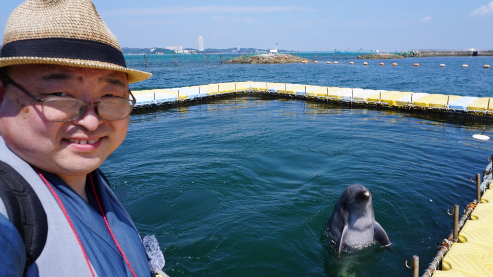 【日間賀島ロケ報告 第1弾】島への上陸と、奇跡のイルカツーショット！