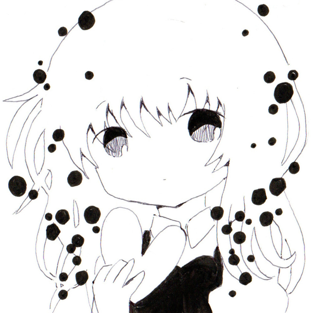 少女絵です。