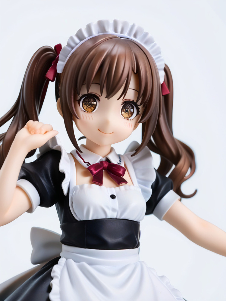 フィギュア風メイド AIイラスト 画像8枚